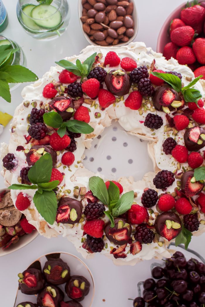 the best pavlova recipe easy to make with Kitchen Aid mixer