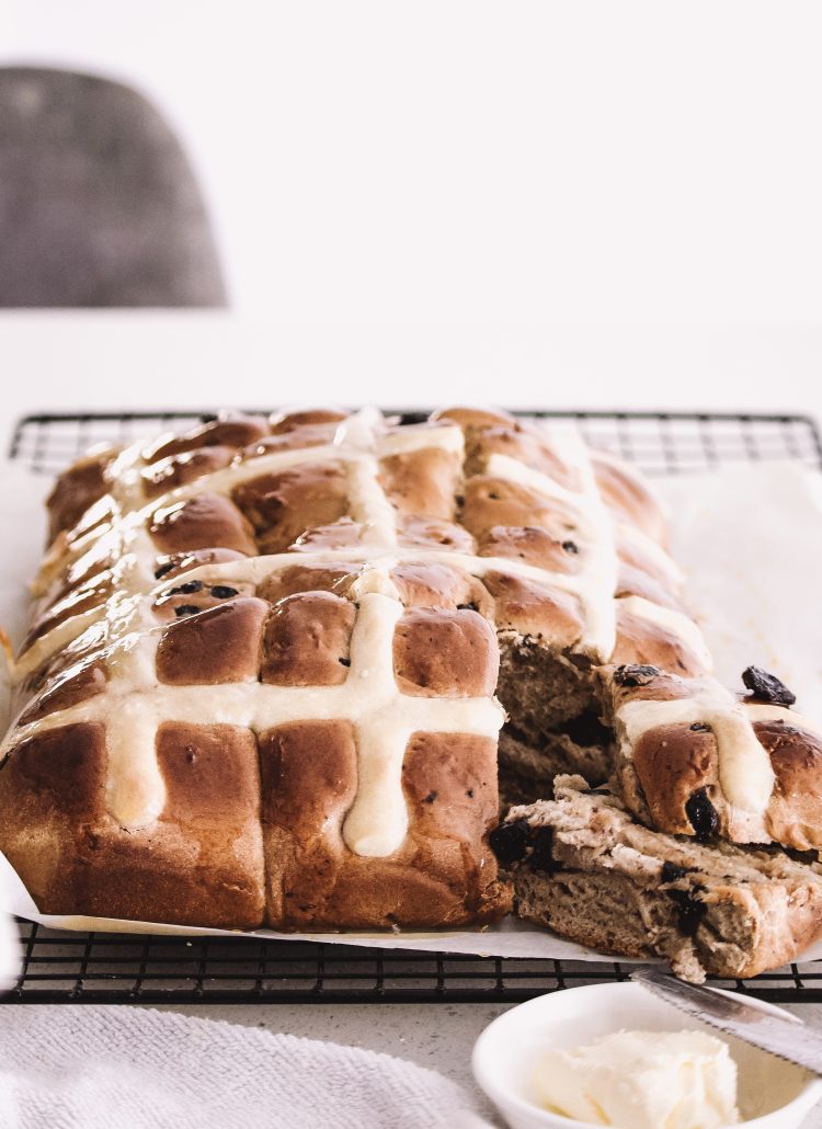 white chocolate and blueberry hot cross bun recipe easy hot cross bun recipe made with spelt flour bread mix
